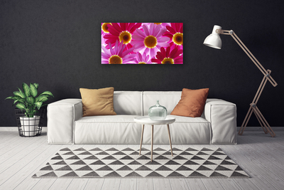 Quadro su tela Fiori Sul Muro