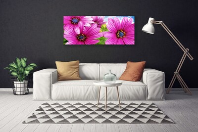 Quadro su tela Fiori Sul Muro