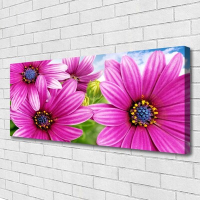 Quadro su tela Fiori Sul Muro