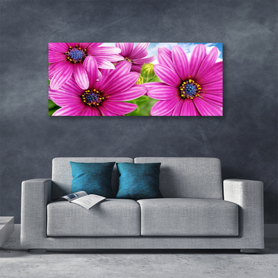 Quadro su tela Fiori Sul Muro