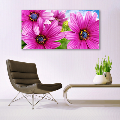 Quadro su tela Fiori Sul Muro