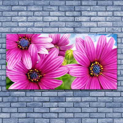 Quadro su tela Fiori Sul Muro