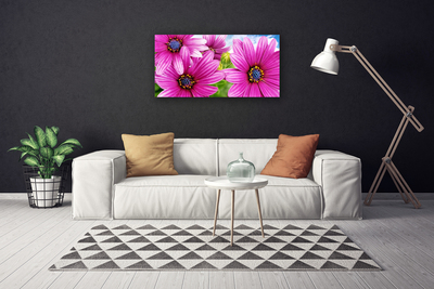 Quadro su tela Fiori Sul Muro