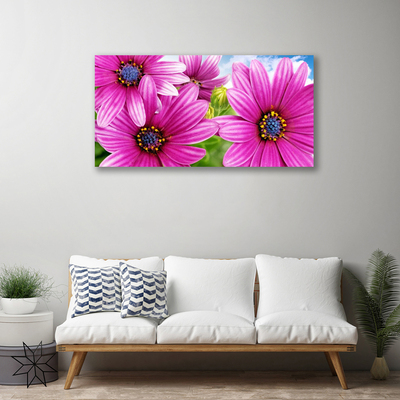 Quadro su tela Fiori Sul Muro