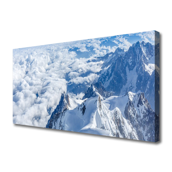 Quadro su tela Paesaggio di montagne