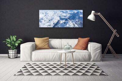 Quadro su tela Paesaggio di montagne