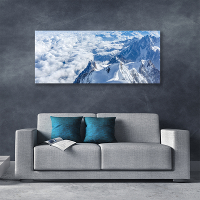 Quadro su tela Paesaggio di montagne