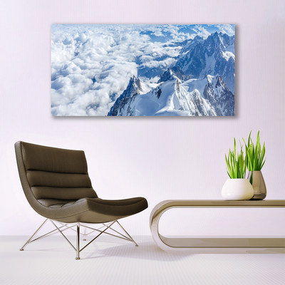 Quadro su tela Paesaggio di montagne