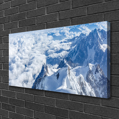 Quadro su tela Paesaggio di montagne