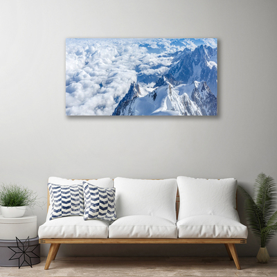 Quadro su tela Paesaggio di montagne