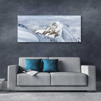 Quadro su tela Paesaggio di montagne