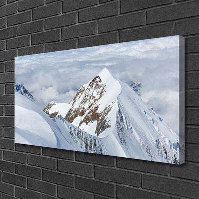 Quadro su tela Paesaggio di montagne