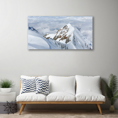 Quadro su tela Paesaggio di montagne