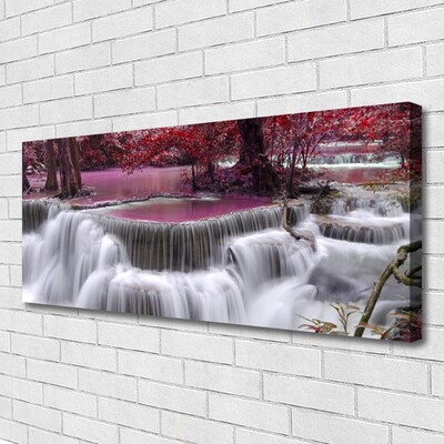 Quadro su tela Cascata dell'albero della natura