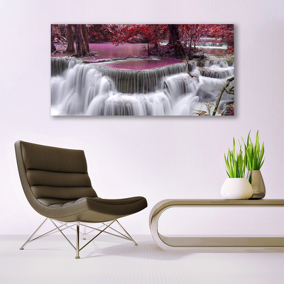 Quadro su tela Cascata dell'albero della natura