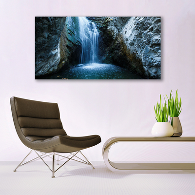 Quadro su tela Cascata della natura