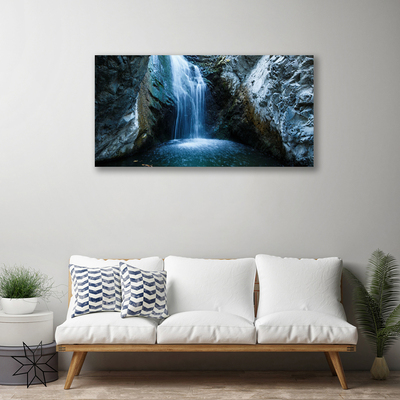 Quadro su tela Cascata della natura