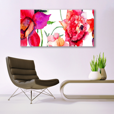 Quadro su tela Fiori Arte