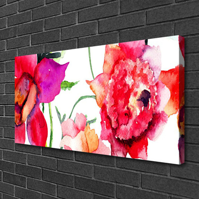 Quadro su tela Fiori Arte