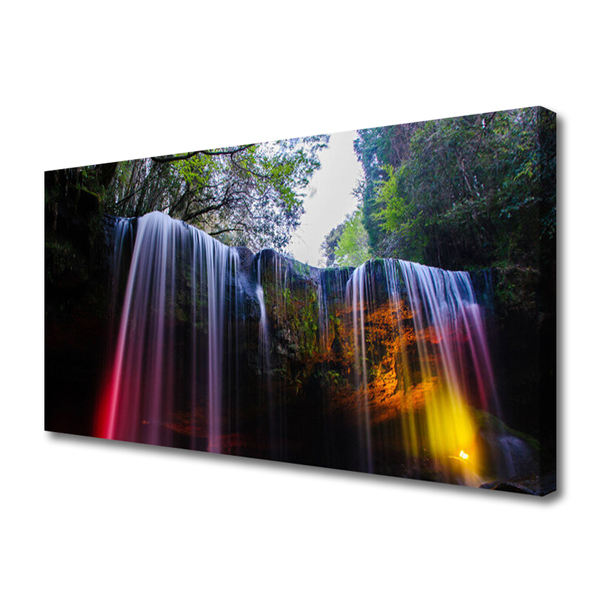 Quadro su tela Cascata della natura