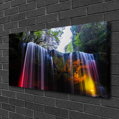 Quadro su tela Cascata della natura