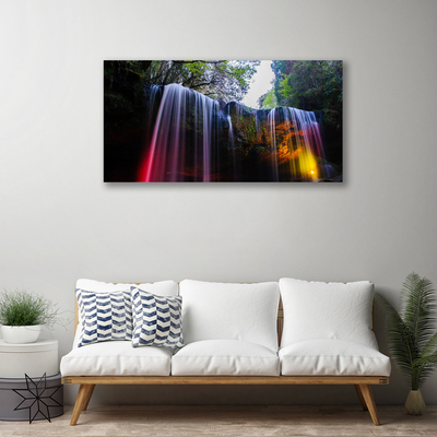 Quadro su tela Cascata della natura