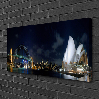 Quadro su tela Architettura del ponte di Sydney