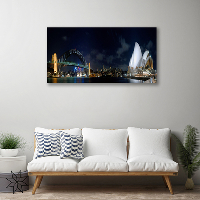 Quadro su tela Architettura del ponte di Sydney