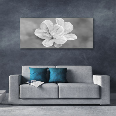 Quadro stampa su tela I fiori della pianta