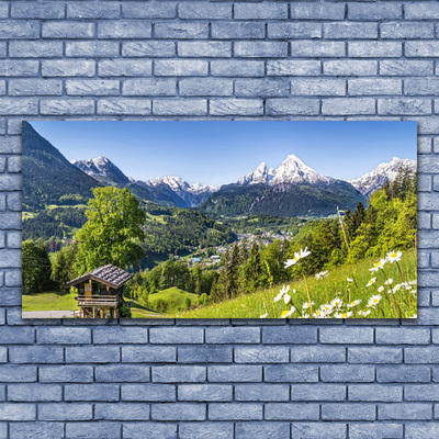 Quadro su tela Montagna del campo naturale