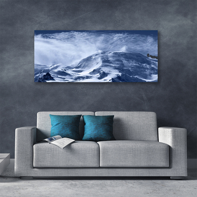 Quadro su tela Paesaggio di montagne