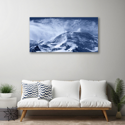 Quadro su tela Paesaggio di montagne