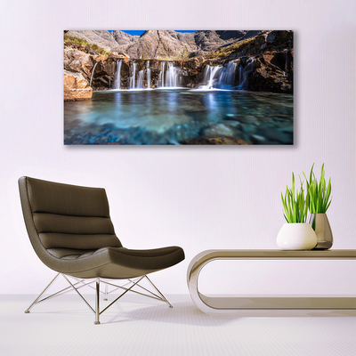 Quadro su tela Cascata della natura