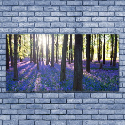 Stampa quadro su tela Foresta dell'albero della natura