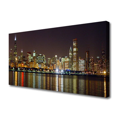Quadro su tela Case di città
