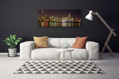 Quadro su tela Case di città