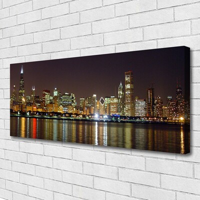 Quadro su tela Case di città