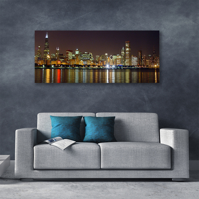 Quadro su tela Case di città