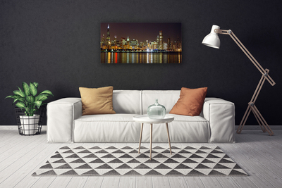 Quadro su tela Case di città