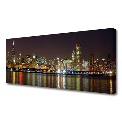 Quadro su tela Case di città