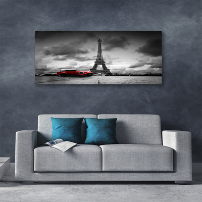 Stampa quadro su tela Architettura della torre Eiffel
