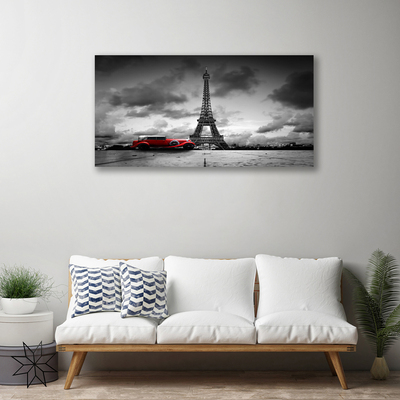 Stampa quadro su tela Architettura della torre Eiffel