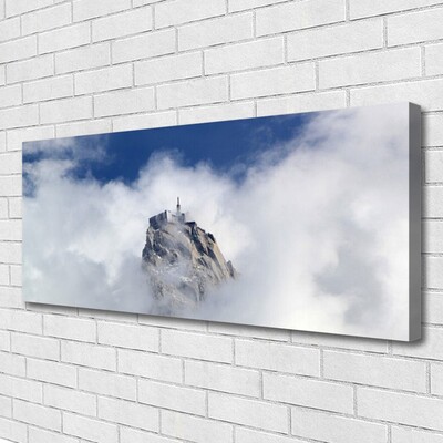 Quadro su tela Paesaggio di nuvole di montagna