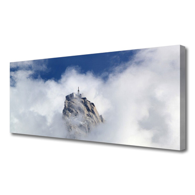 Quadro su tela Paesaggio di nuvole di montagna