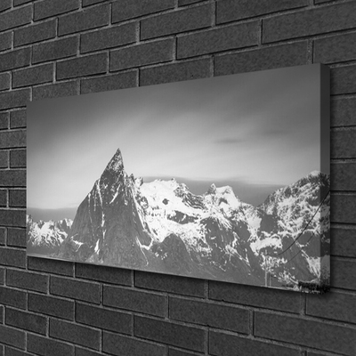 Quadro su tela Paesaggio di montagne