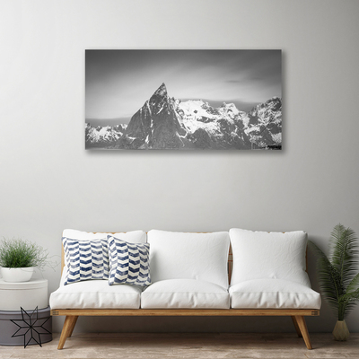 Quadro su tela Paesaggio di montagne