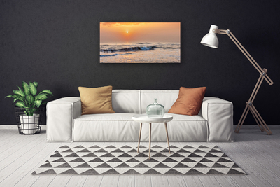 Quadro su tela Paesaggio marino