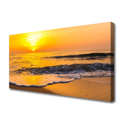 Foto quadro su tela Paesaggio marino