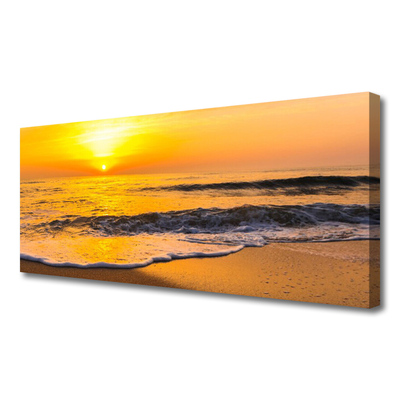 Foto quadro su tela Paesaggio marino