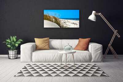 Quadro su tela Paesaggio da spiaggia